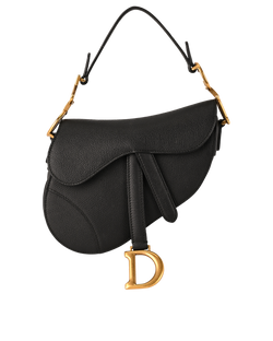 Mini Saddle, Calfskin, Black, 18MA1113, DB, 3*